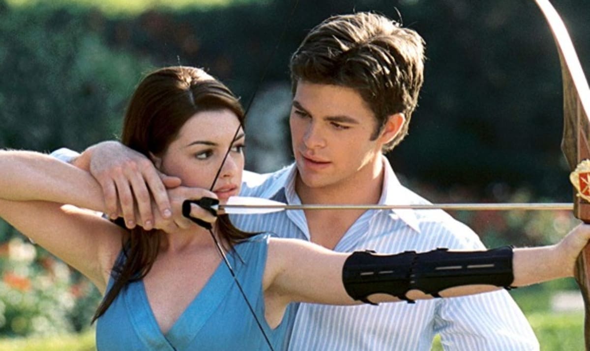 Anne Hathaway em cena de "O Diário da Princesa"