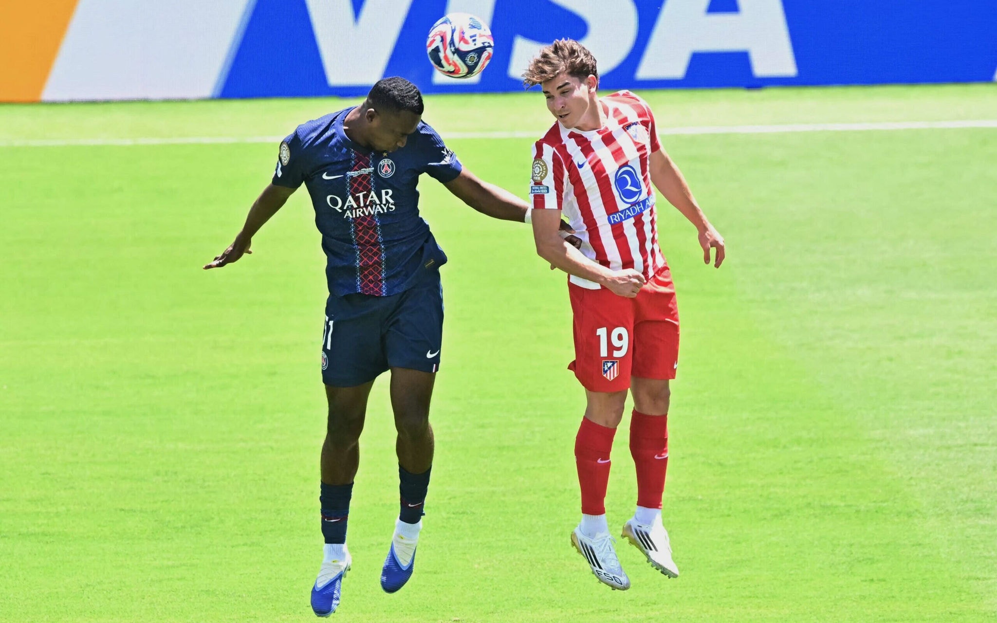 PSG x Atlético de Madrid pelo Mundial (Foto: Frederic J. Brown / AFP)