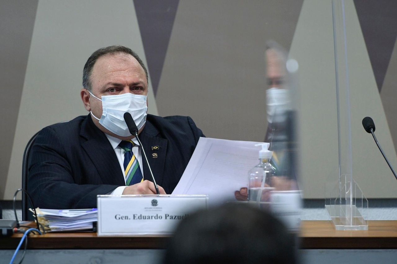 Ex-ministro da Saúde, Eduardo Pazuello depõe na CPI da Covid