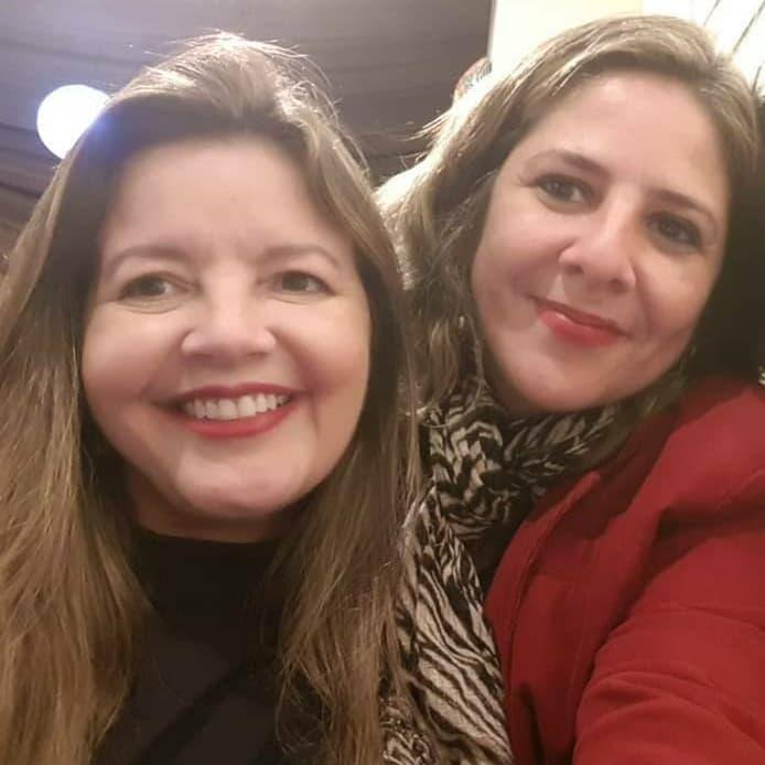A amizade de Ana Cláudia é celebrada com emoção por Fernanda Castro (direita): "Nunca soltou a minha mão"