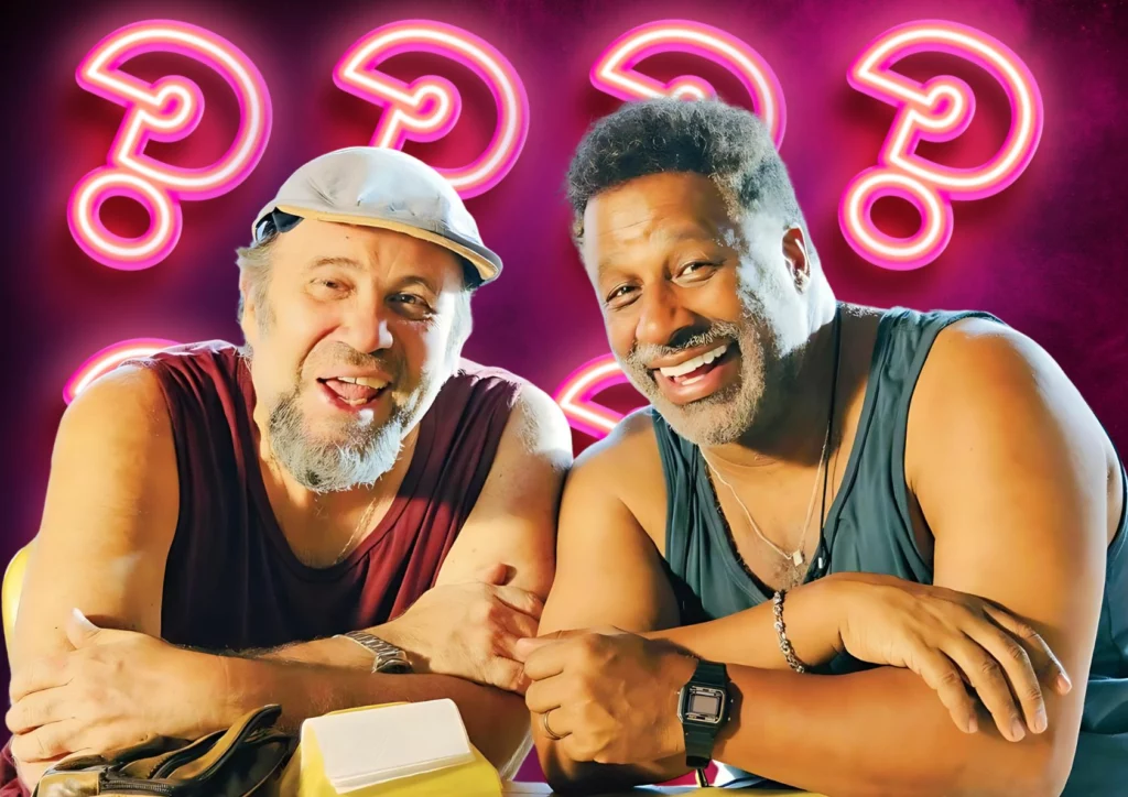 Luisão (Aílton Graça) e Pablo (Otávio Muller) em cena  - Divulgação/TV Globo 