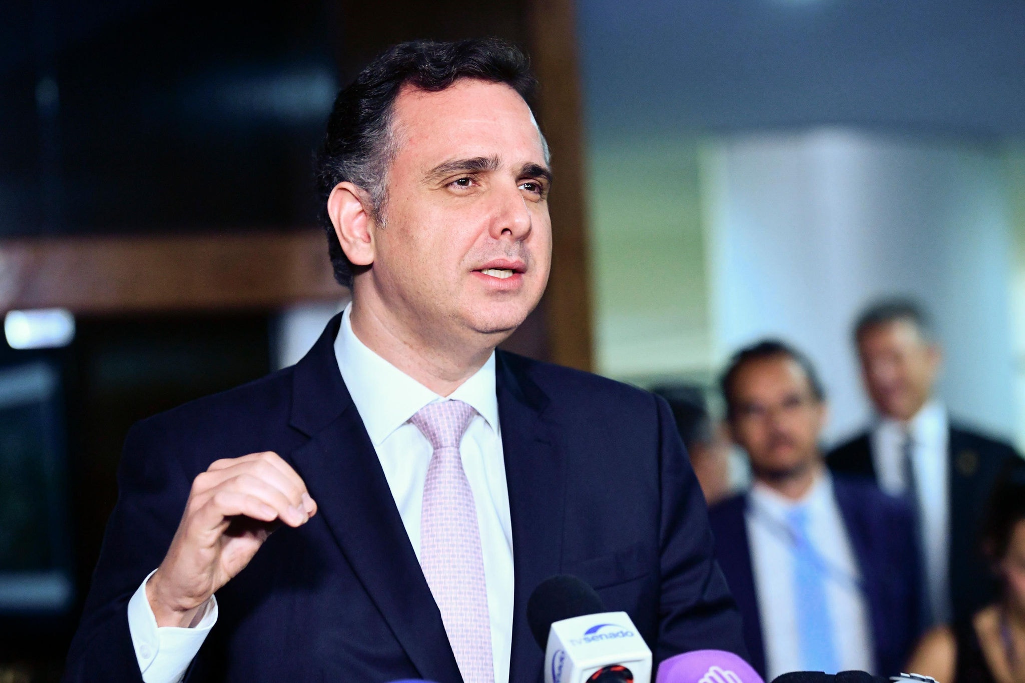 O presidente do Congresso Nacional, Rodrigo Pacheco