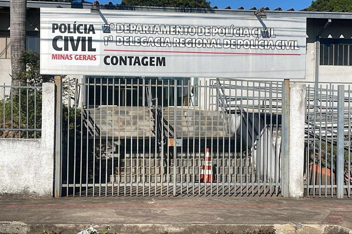 A ocorrência foi registrada na Delegacia em Contagem, na região metropolitana