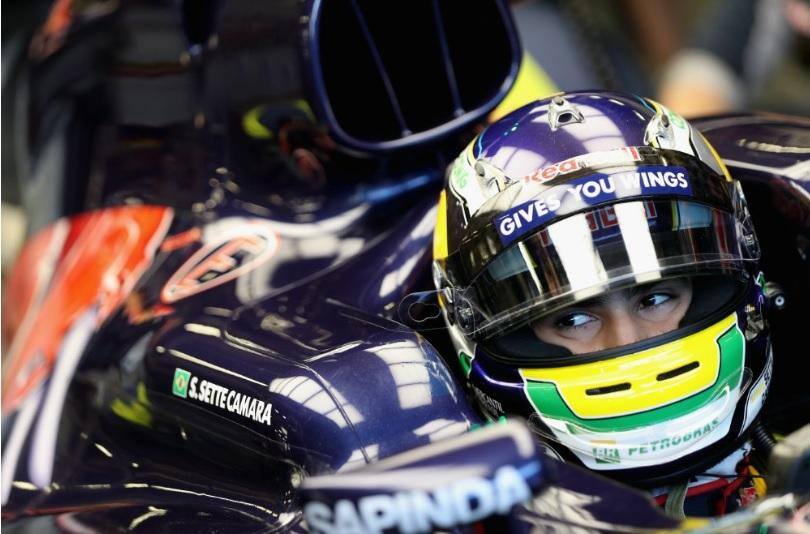 Sette Camara faz parte do programa de desenvolvimento de pilotos da Red Bull e compete na Fórmula 3 Europeia