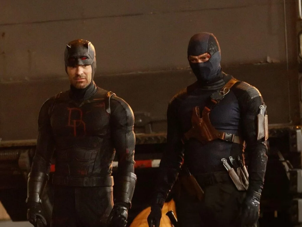 Demolidor e Mercenário aparecem juntos em novas imagens da 2ª temporada da série