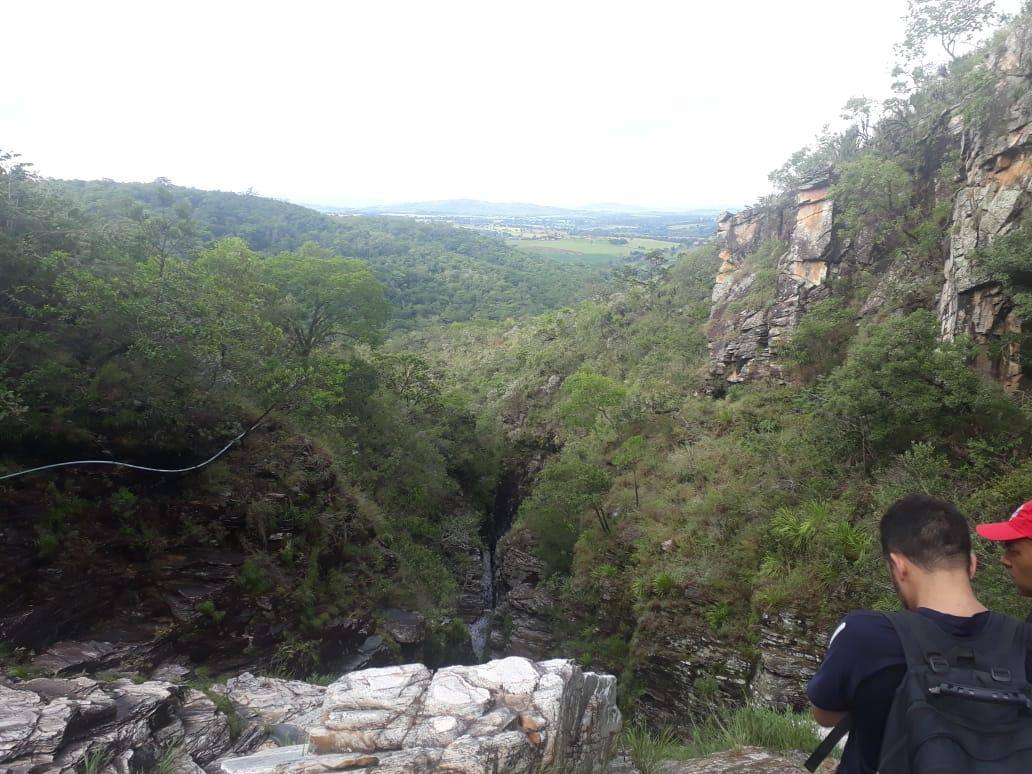 Cachoeira onde os amigos estavam é de difícil acesso (Foto: Renatinho Guia Serra da Canastra/Divulgação)