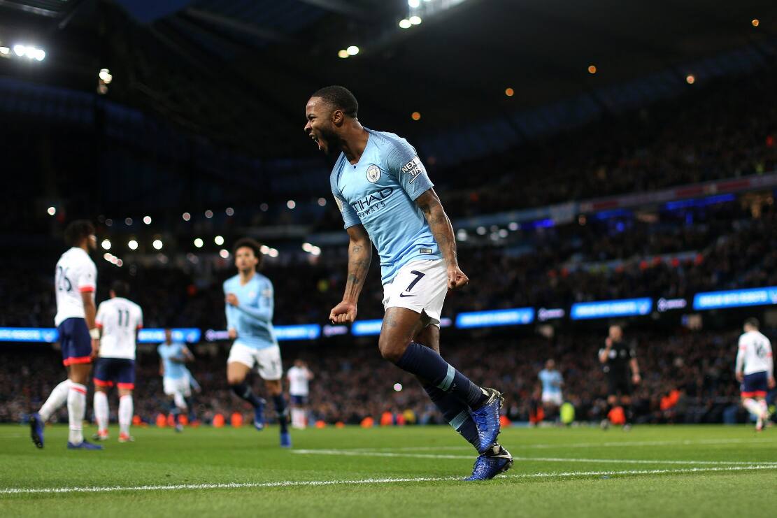 Raheem Sterling marcou o segundo gol da partida
