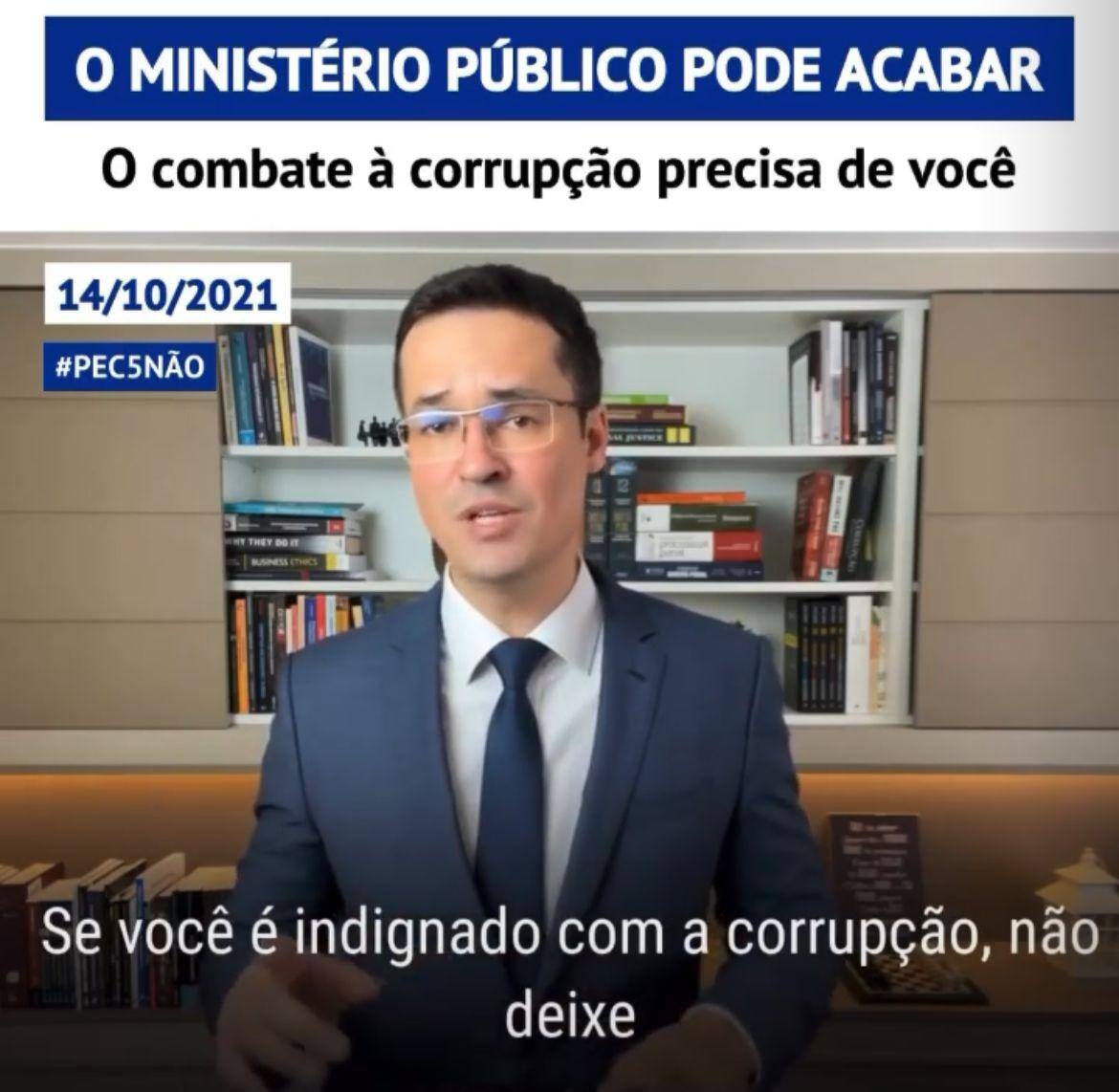 Procurador da República e ex-coordenador da força-tarefa da Operação Lava Jato, Deltan Dallagnol