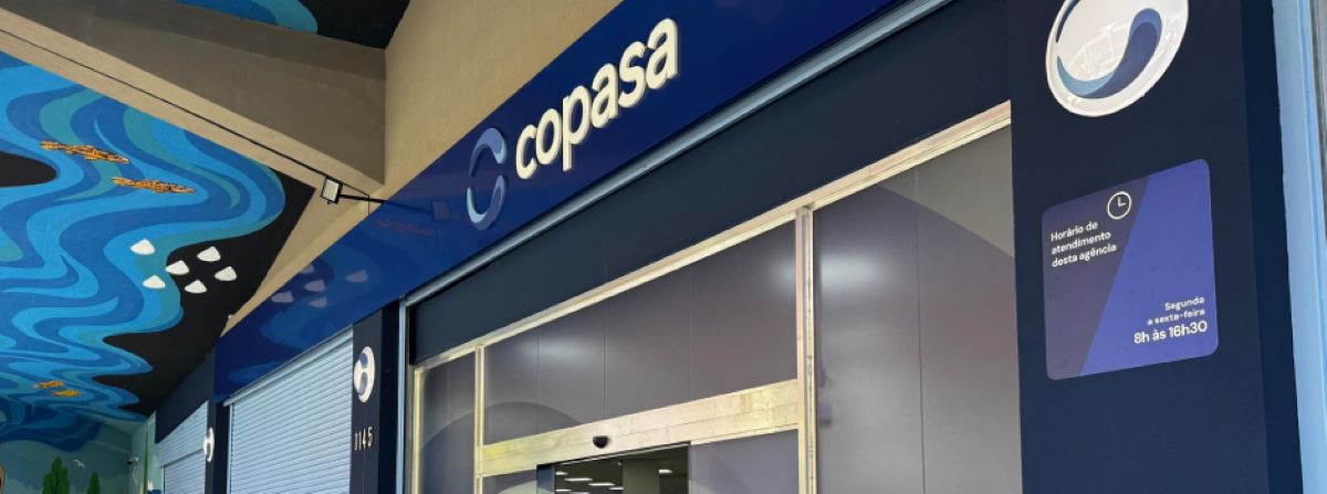 Atendimento na agência da Copasa não demanda agendamento prévio