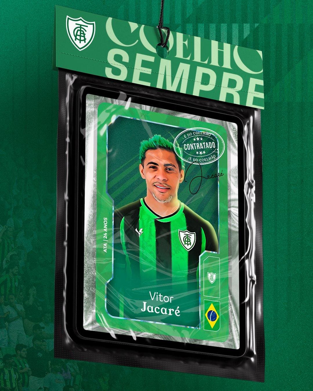 Vitor Jacaré, novo reforço do América