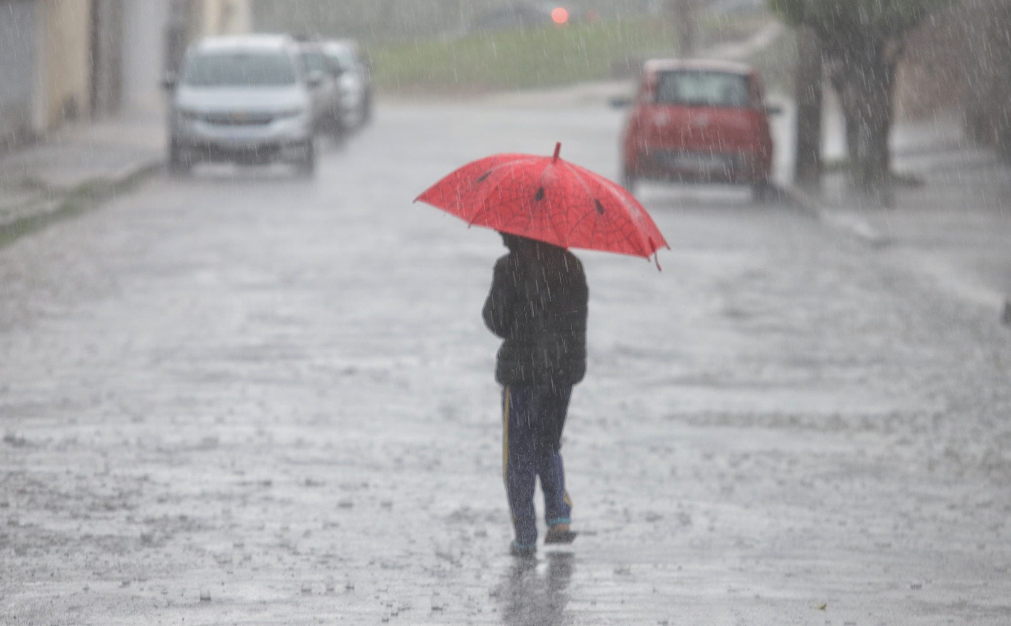 Grande BH registrou chuva nesta terça-feira 