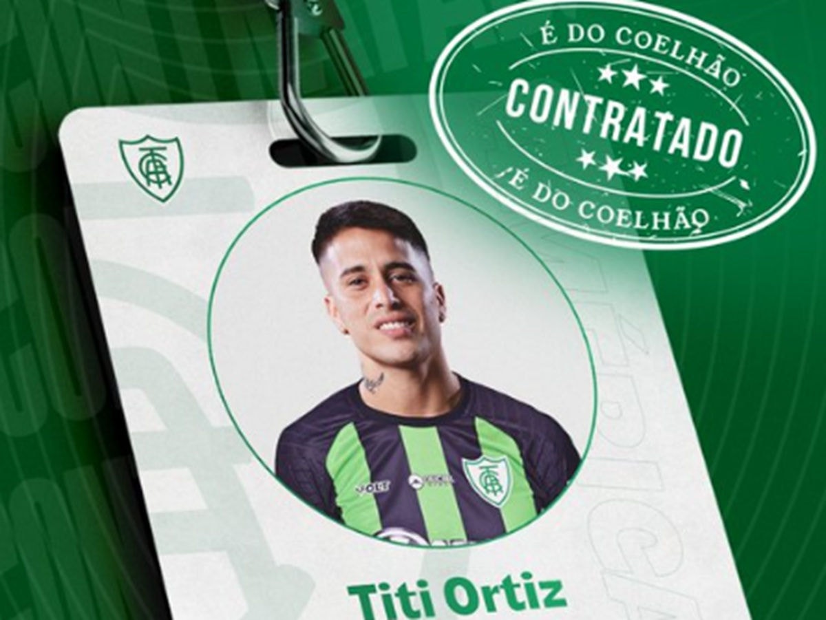 América anuncia contratação do atacante Titi Ortiz, de 32 anos