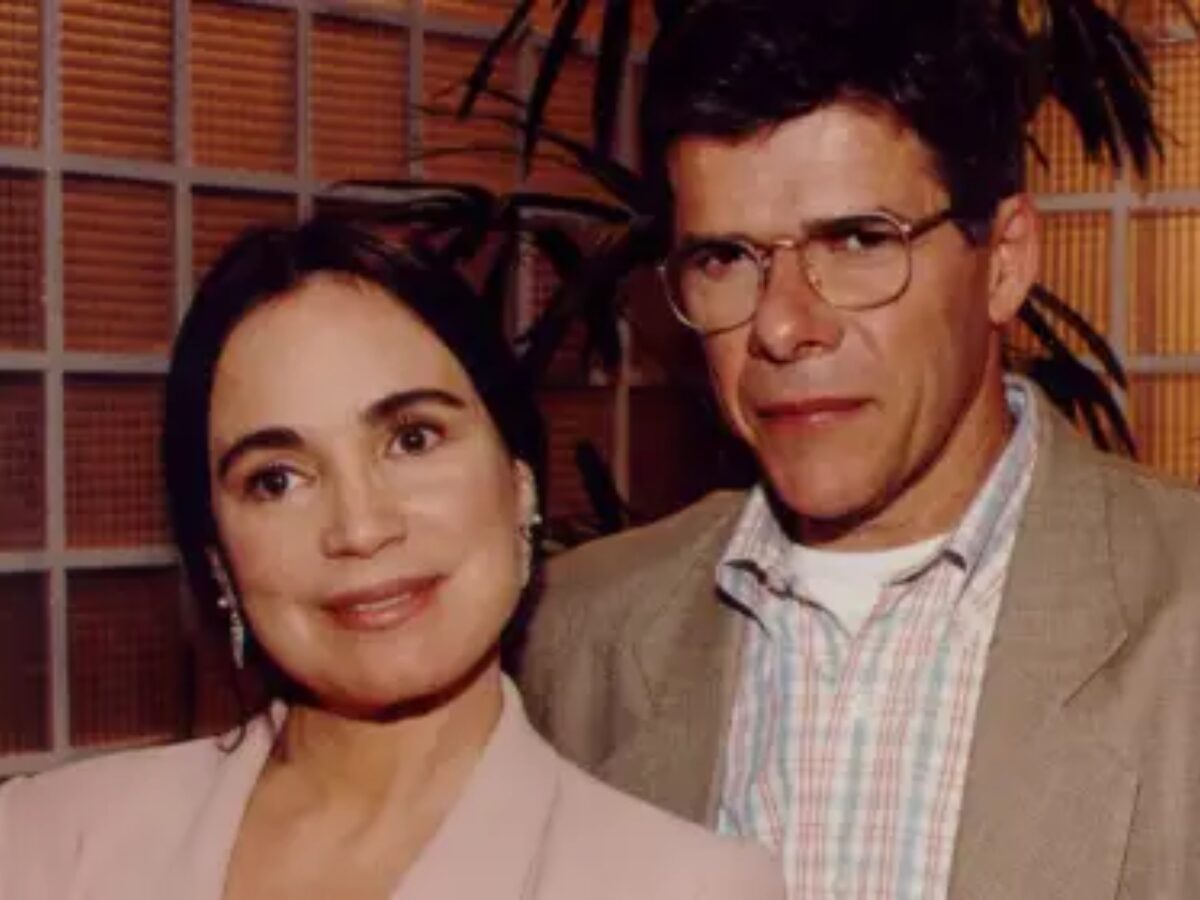 Regina Duarte e José Mayer em 'História de Amor'