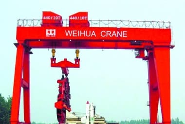 Gigante. Grupo Weihua é o maior fabricante de guindastes do mundo e chegará a Minas Gerais