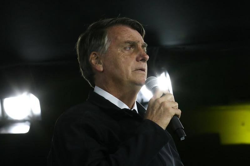 Na imagem, o presidente da República, Jair Bolsonaro (PL)