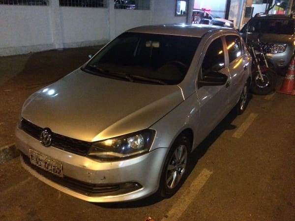 Carro uber cocaína