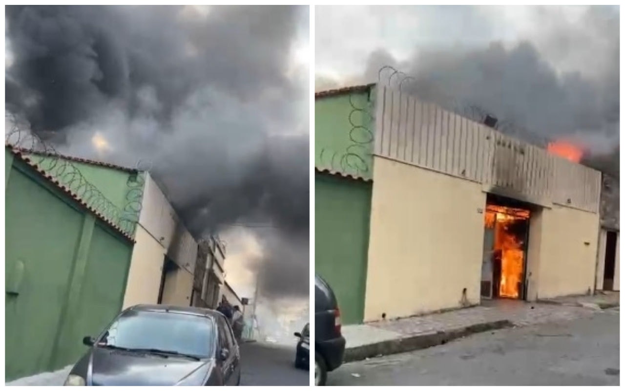 Incêndio ocorreu no bairro São Cristóvão 