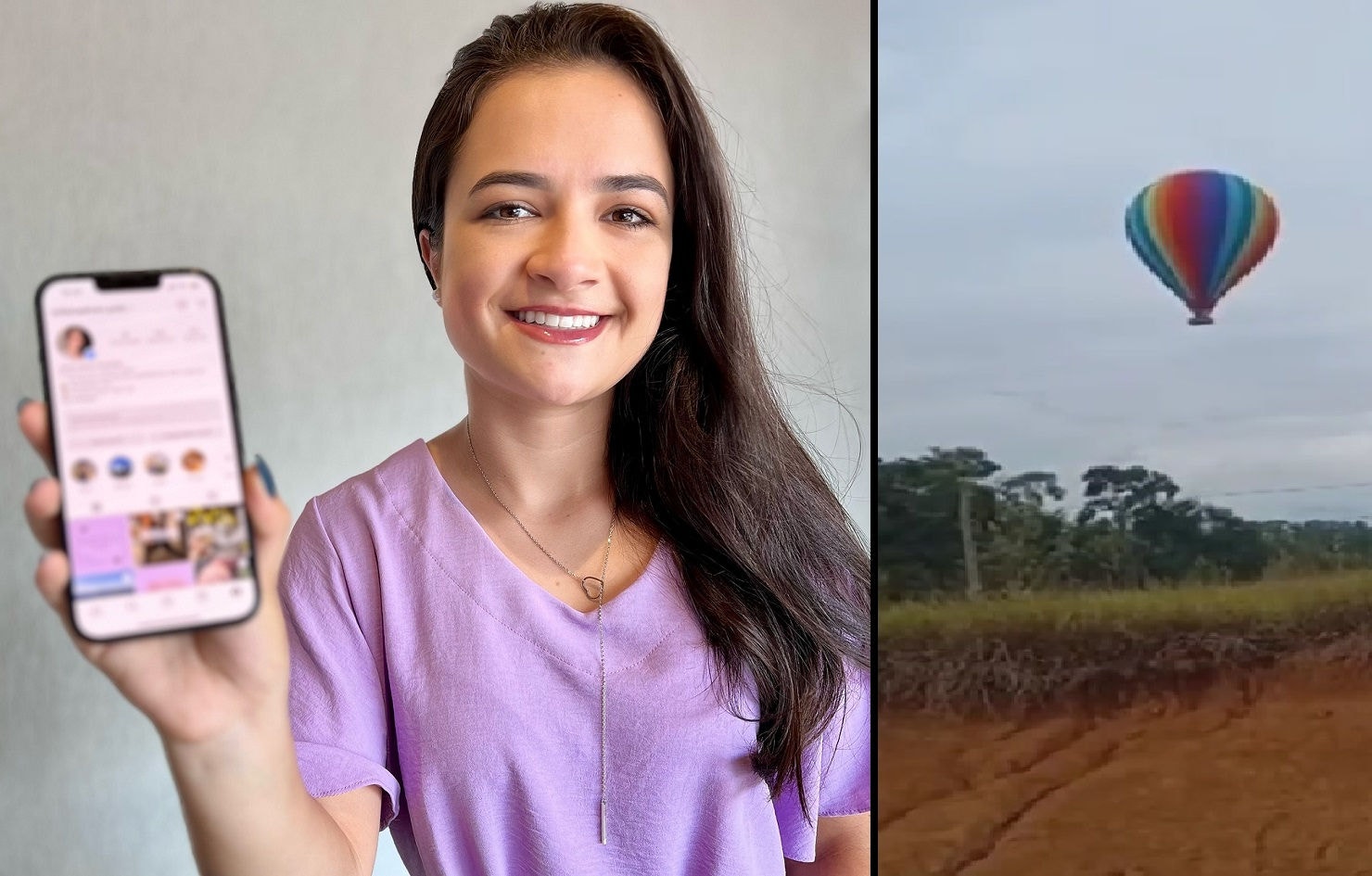 A jovem era de Pouso Alegre e viajou para o interior paulista para o passeio