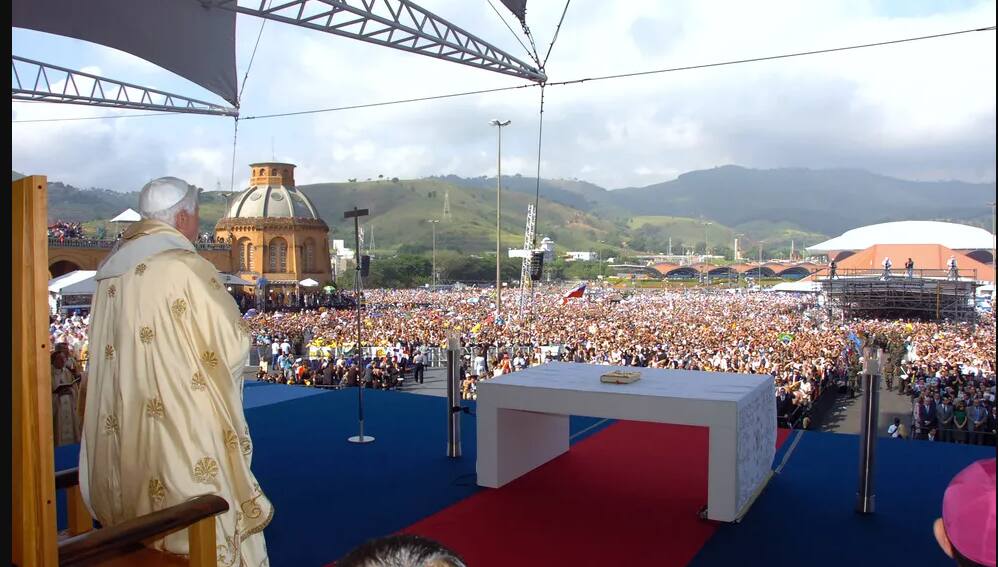 Papa Bento XVI em Aparecida