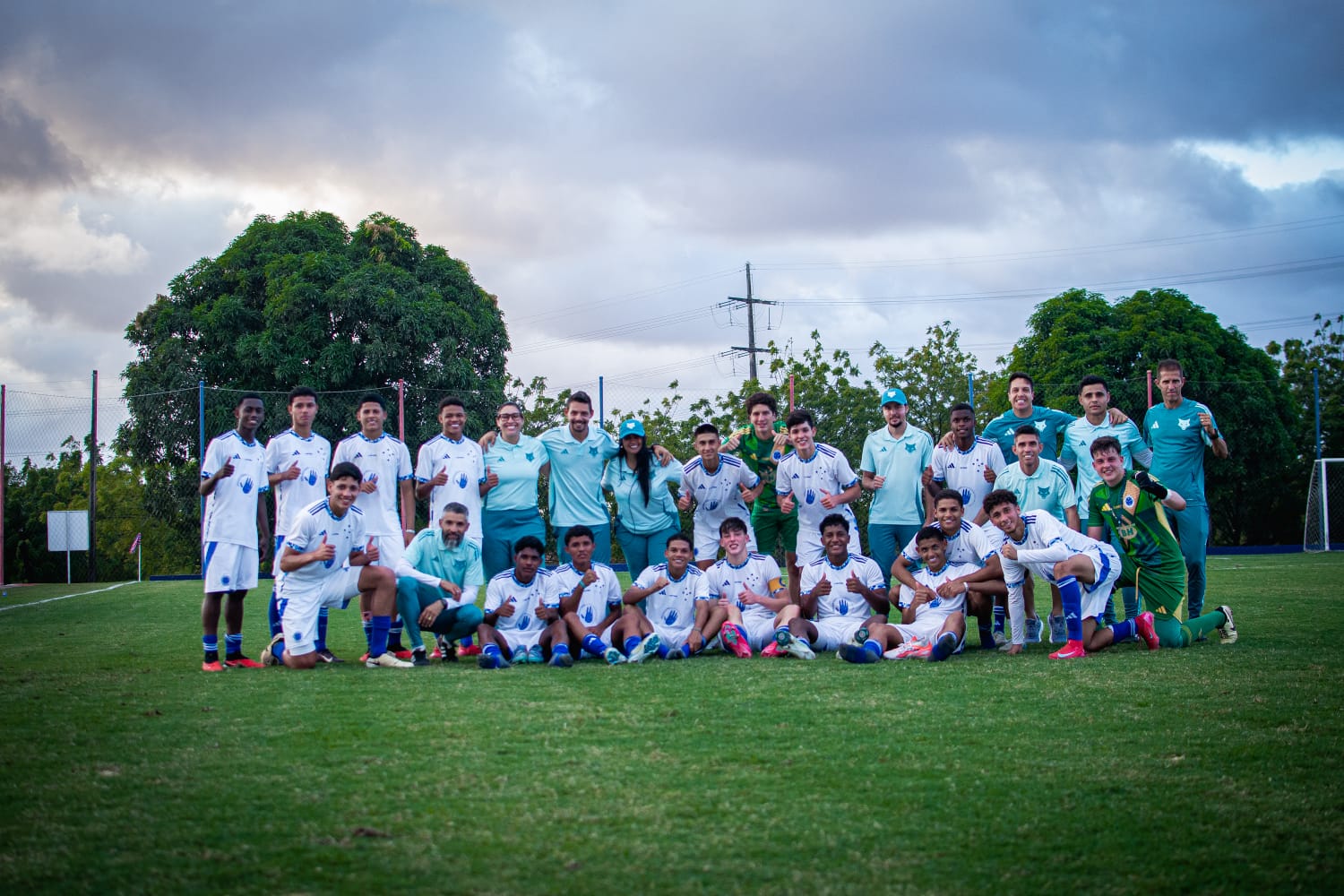 Time sub-17 do Cruzeiro vive boa fase no Brasileirão