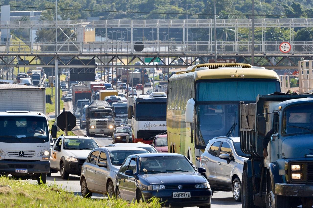 congestionamento no Anel Rodoviário