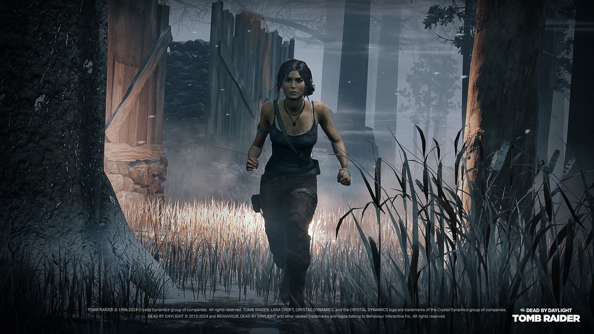 Lara Croft em Dead by Daylight