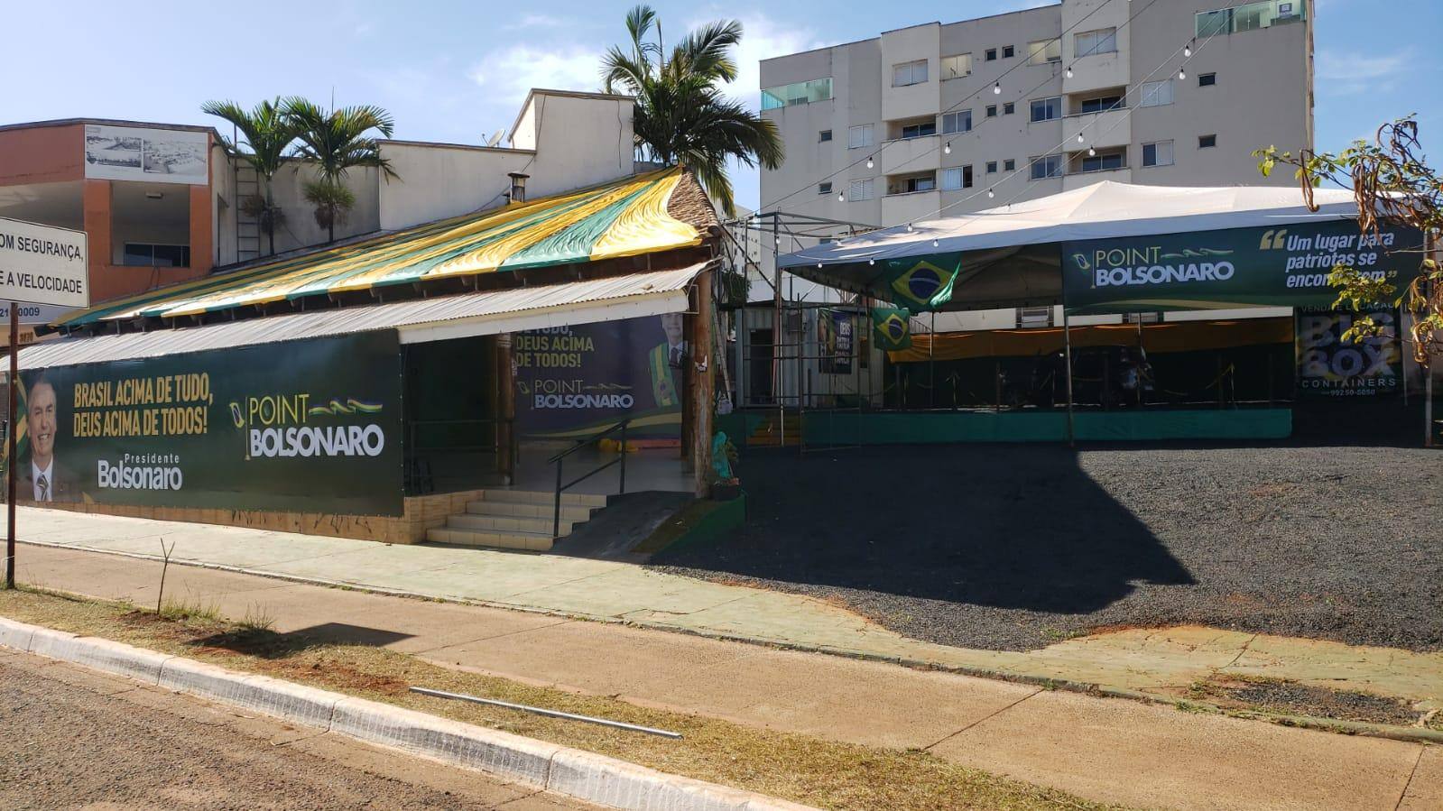 Point Bolsonaro em Uberlândia é inaugurado em dia de visita do presidente