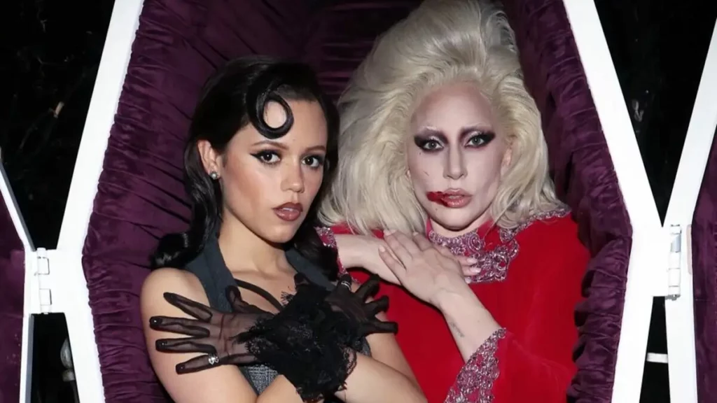 Jenna Ortega e Lady Gaga