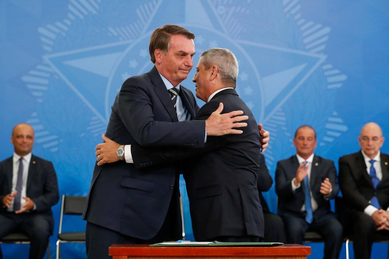 Jair Bolsonaro e Walter Braga Netto