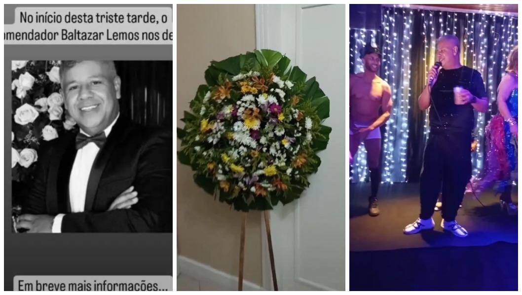 Cerimonialista Baltazar Lemos fingiu a própria morte