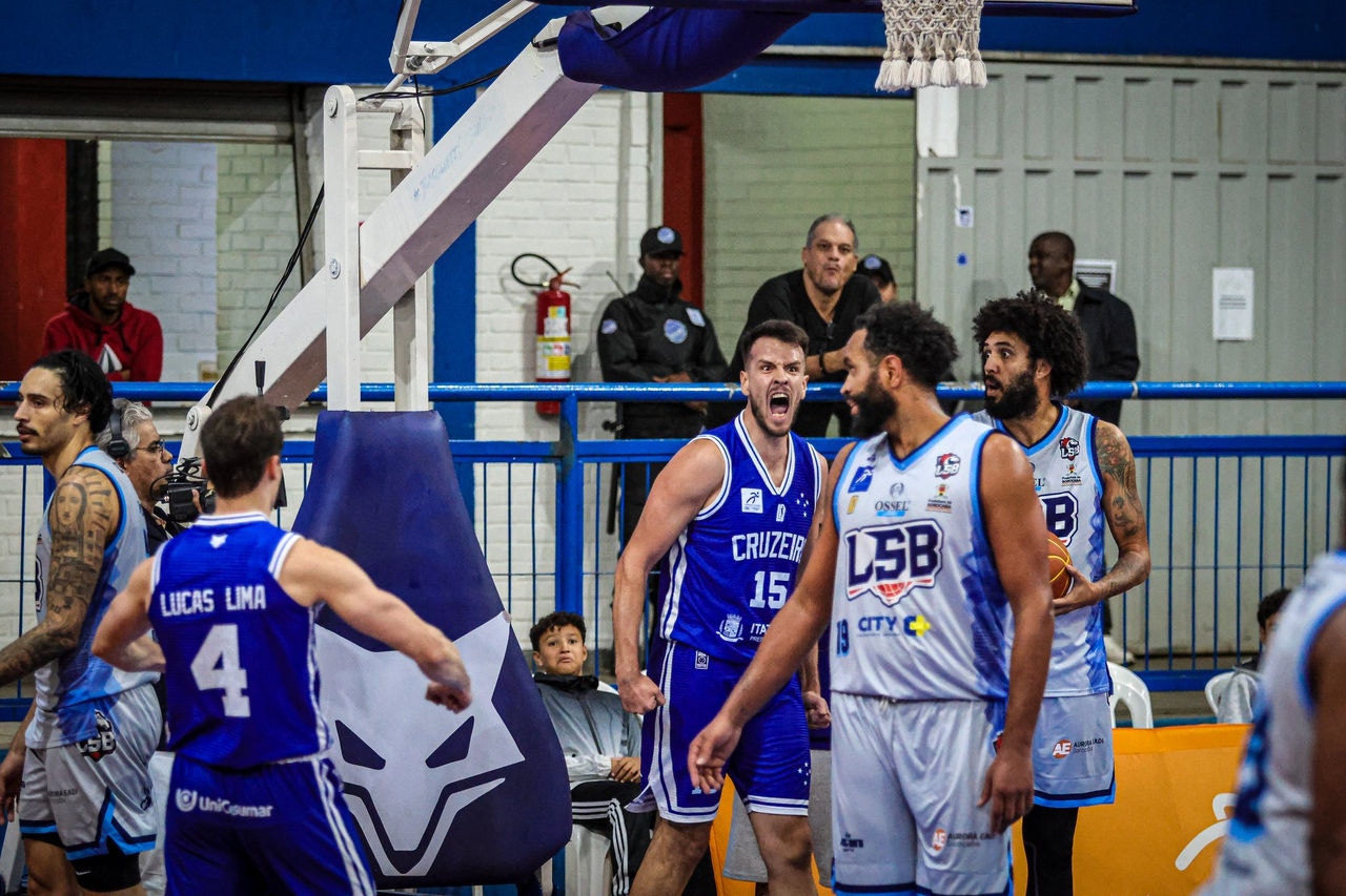 Basquete do Cruzeiro garantiu vaga na final da Liga Ouro, a divisão de acesso do NBB