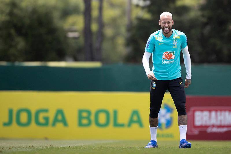 neymar selecao brasileira treino 2021