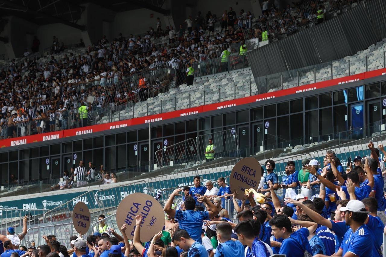 Mineirão teve clássico com torcida mista