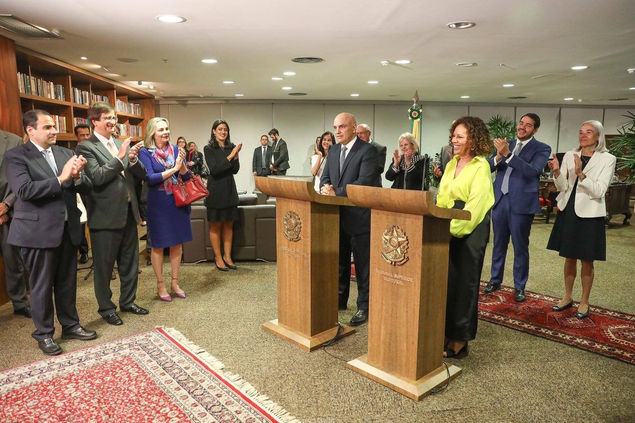Cerimônia de posse da ministra Edilene Lobo no Tribunal Superior Eleitoral