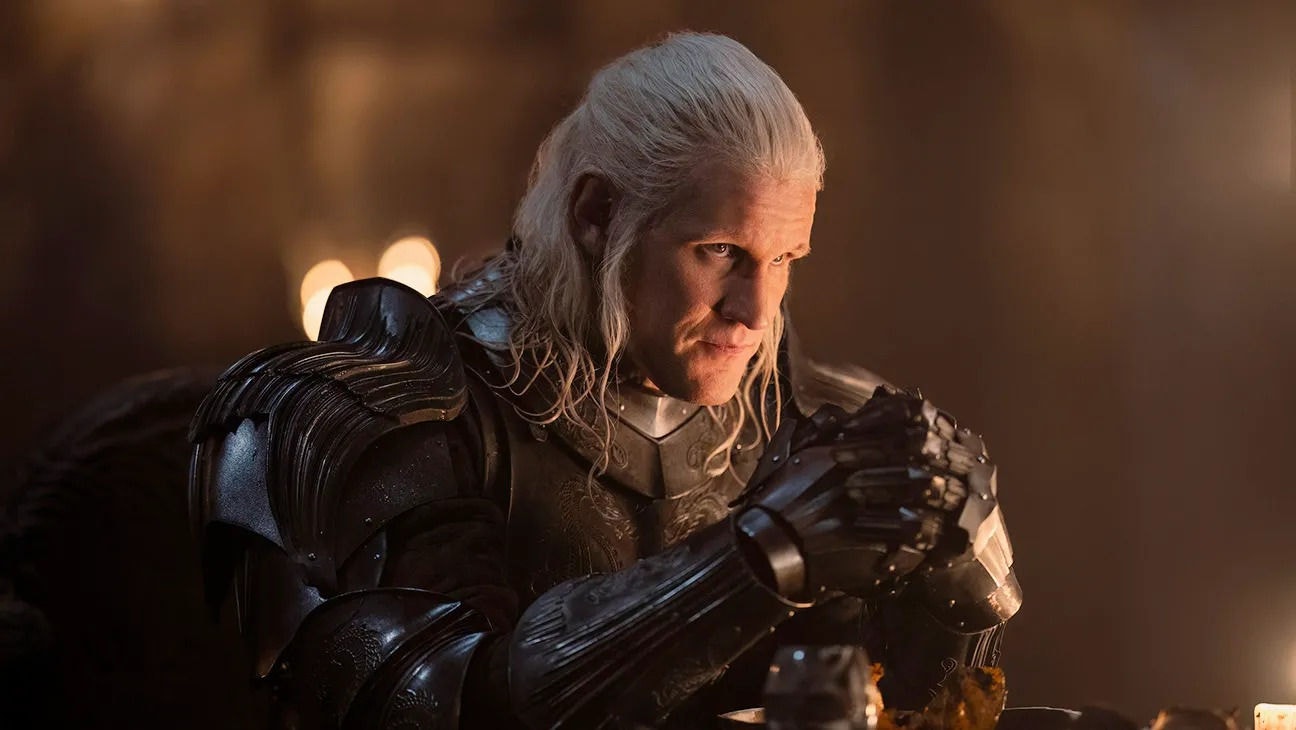 Matt Smith como Daemon Targaryen em cena de 'A Casa do Dragão'