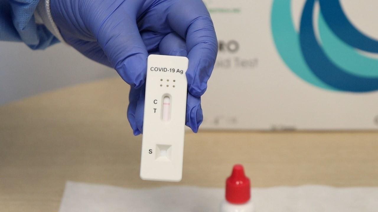 teste rápido de covid