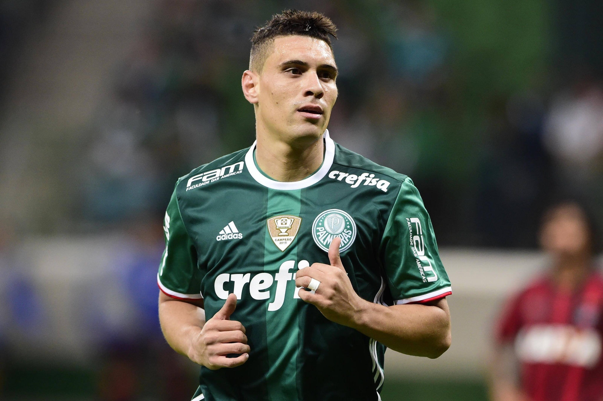 Um dos principais jogadores do alviverde, Moisés espera ajudar os paulistas a buscarem a classificação