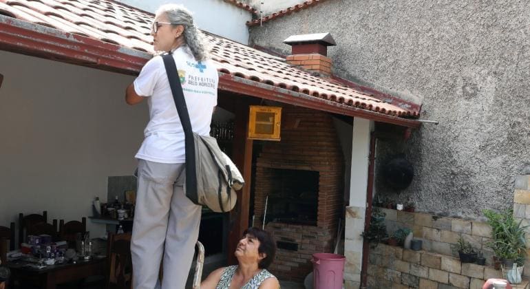 Ação de combate à dengue serão feitas em diversas residências de Belo Horizonte