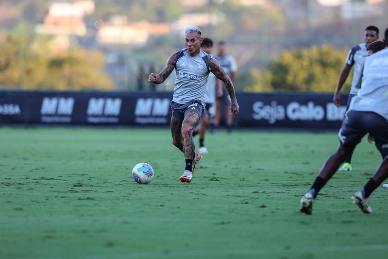 Mesmo tendo sido titular em apenas dois jogos do Atlético no Brasileirão, Vargas já marcou quatro gols