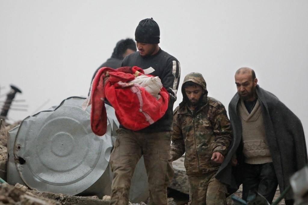 Mortes terremoto Síria