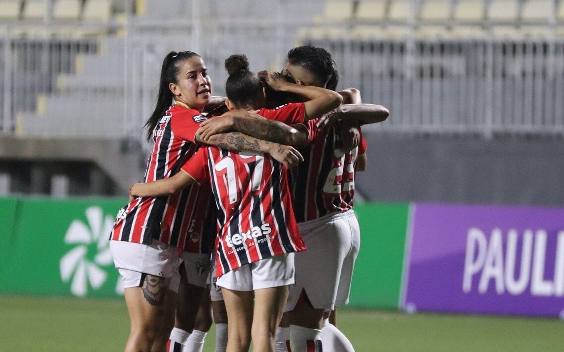 São Paulo vence Corinthians de virada. (Foto: São Paulo/CBF)