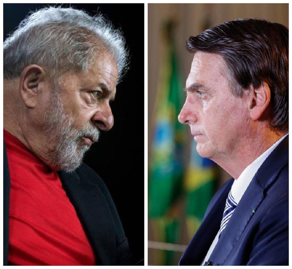 Lula e Bolsonaro disputam o segundo turno da eleição presidencial