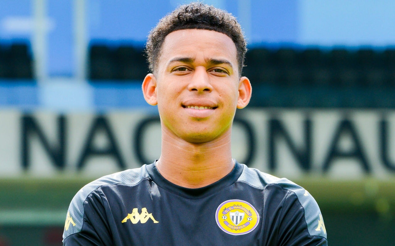 Deivison Souza assinou com o Nacional-POR até junho de 2030. Foto: André Nobrega/CD Nacional