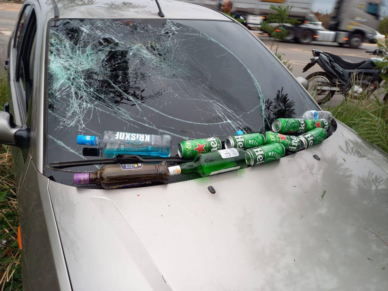 carro envolvido no acidente