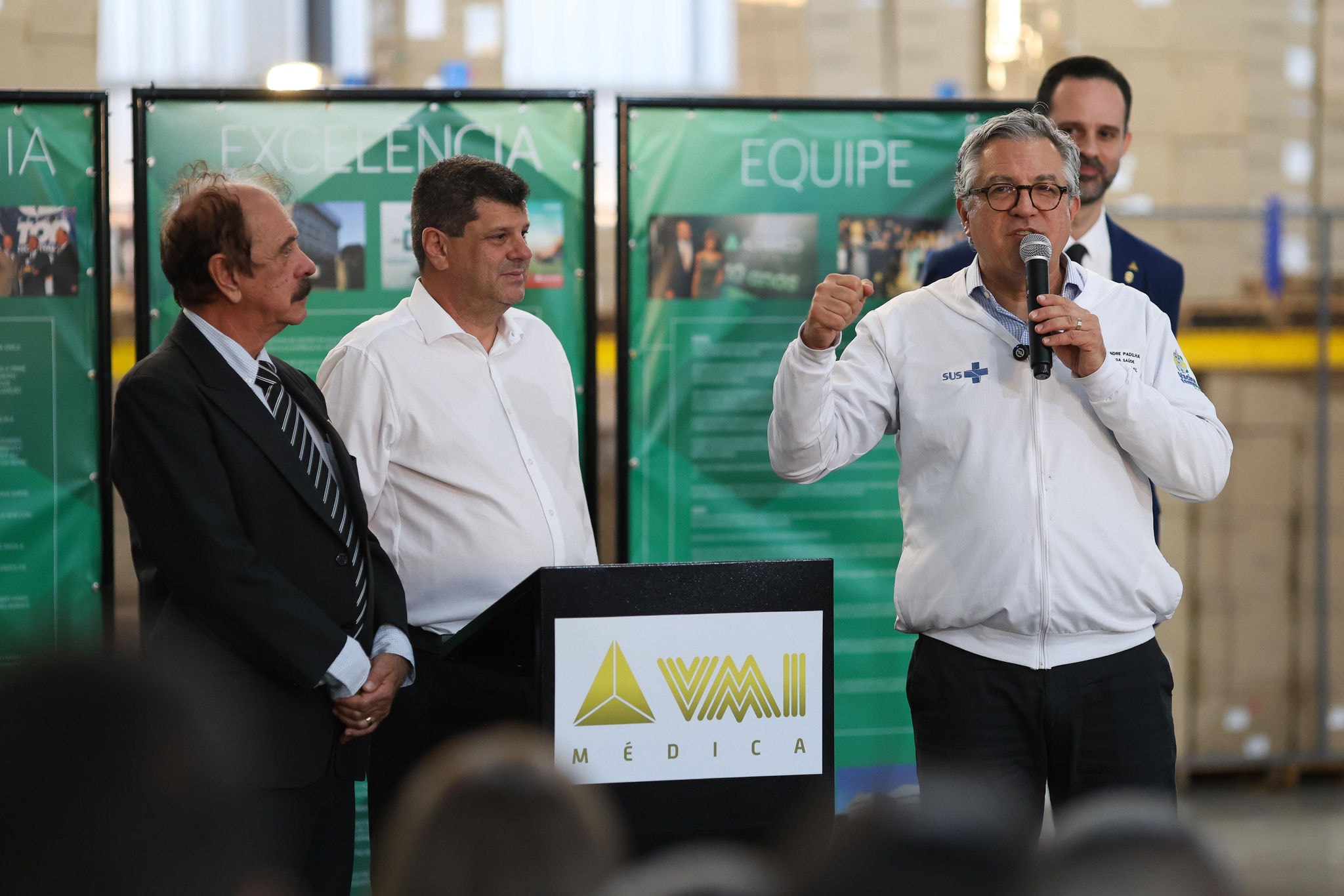 Alexandre Padilha destacou que será discutido o repasse direto de vacinas por parte do Ministério da Saúde para as capitais 