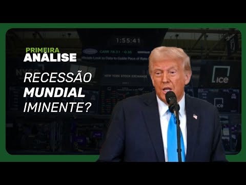 Assista ao comentário no Primeira Análise