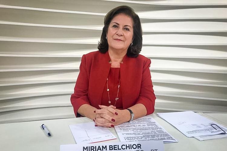 Na imagem, a ex-presidente da Caixa Econômica Federal durante o governo Dilma Rousseff, Miriam Belchior
