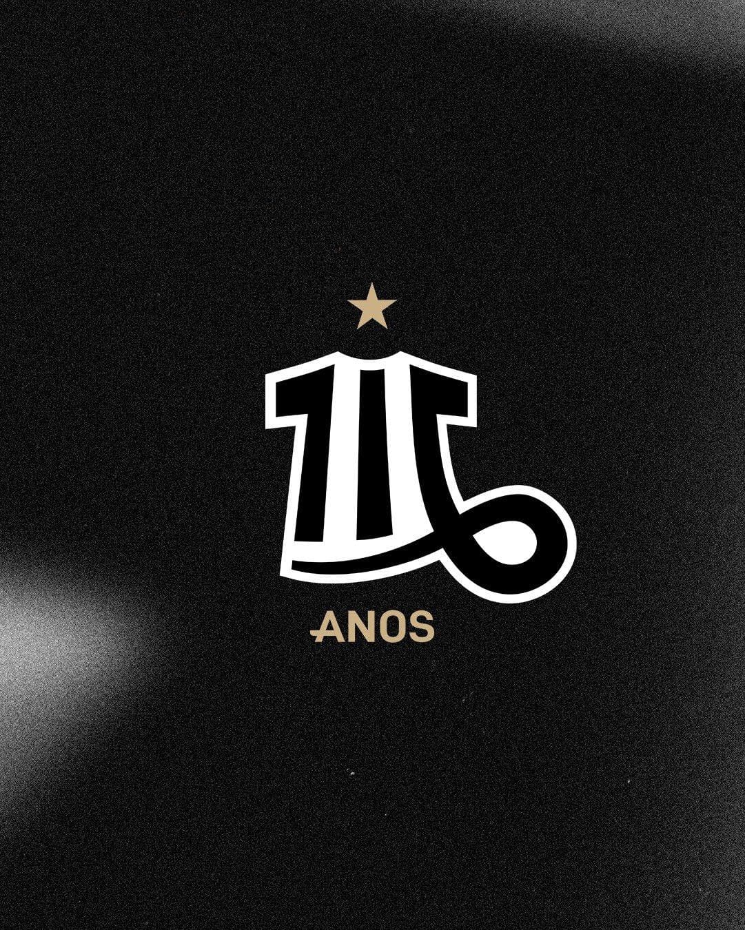 Marca comemorativa dos 116 do Atlético