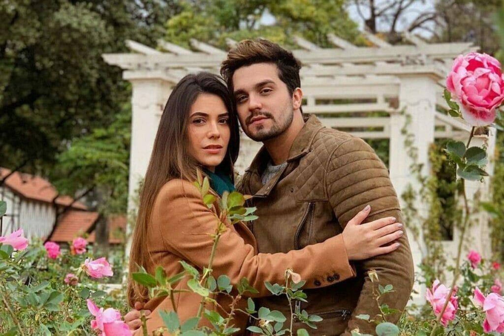 Luan Santana e Jade Magalhães 