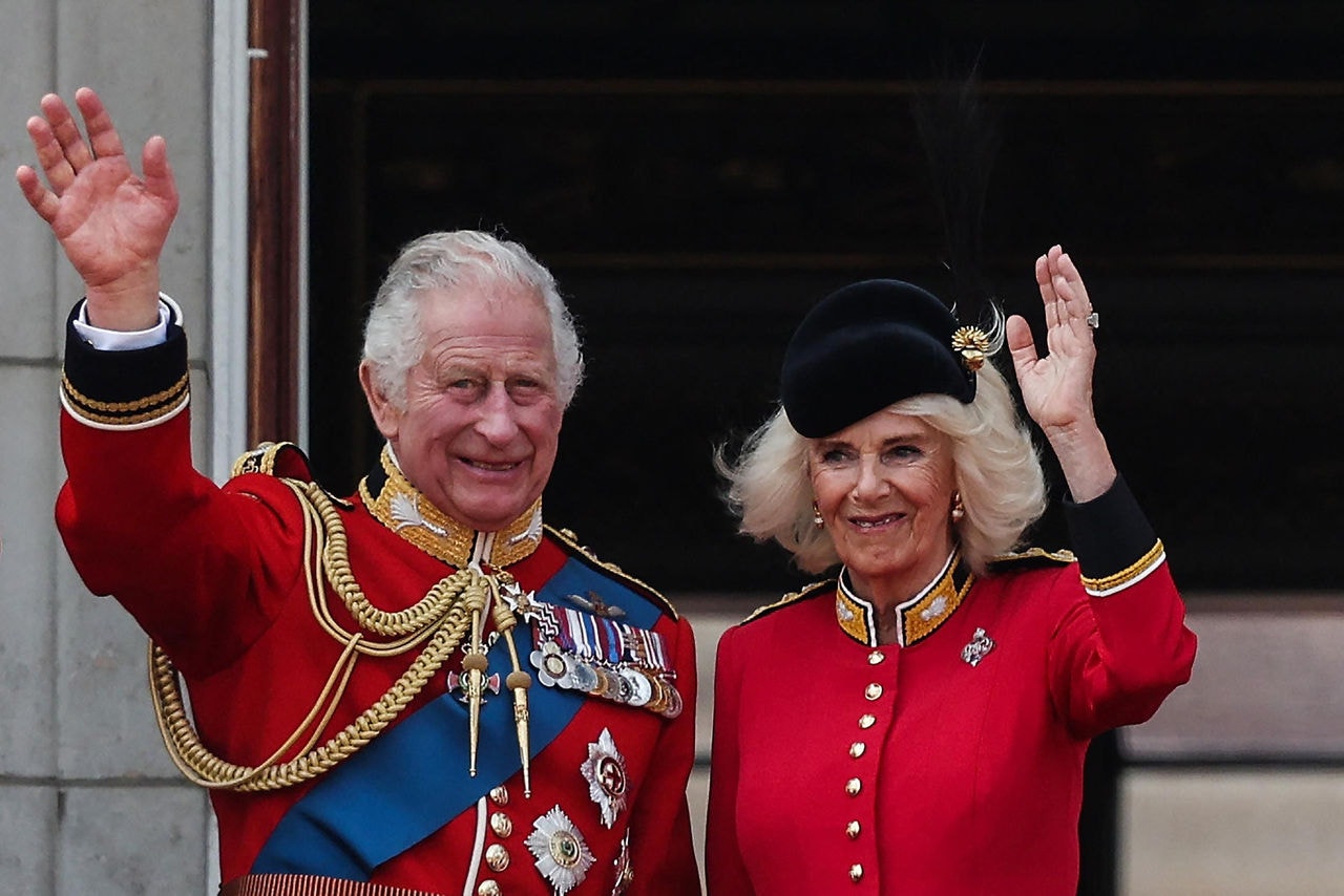 Rei Charles III e a rainha Camilla